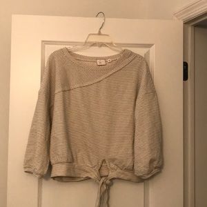 New with tags! Anthropologie knot front top